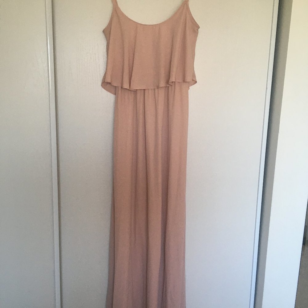 Show Me Your Mumu Caitlin Ruffle Maxi Dress Size Small
